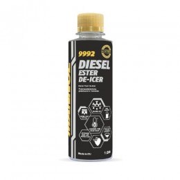 Dīzeļdegvielas atkausēšanas piedeva DIESEL ESTER DE-ICER 9992 MANNOL  250ml / 50L